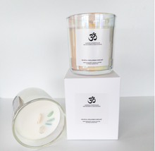 Load image into Gallery viewer, 12oz OHM: Jasmine &amp; Sweetgrass candle
